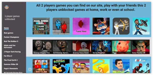 2 Player Games Unblocked 
