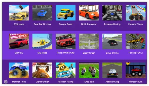 Car Games Unblocked