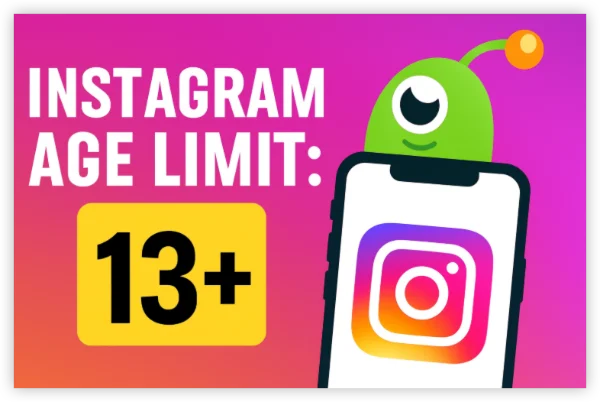 instagram age limit: over 13