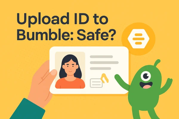 Is it safe to upload ID to Bumble