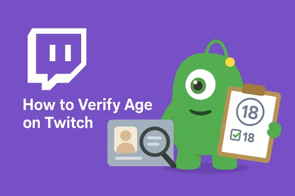How to verify age on Twitch