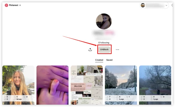 Open Their Profile Page