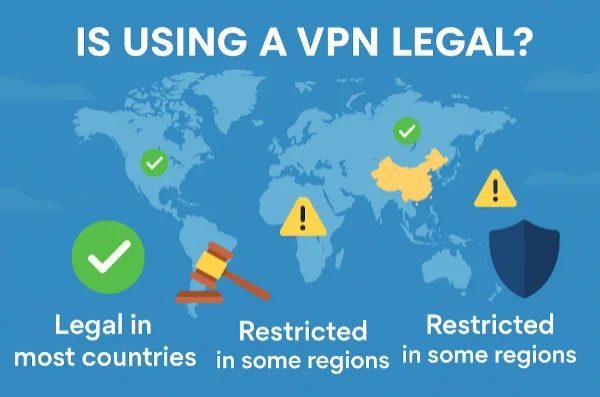 is using a vpn legal