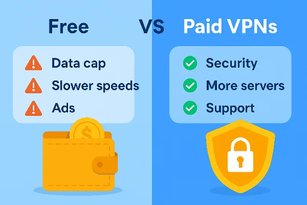 free vs paid vpns