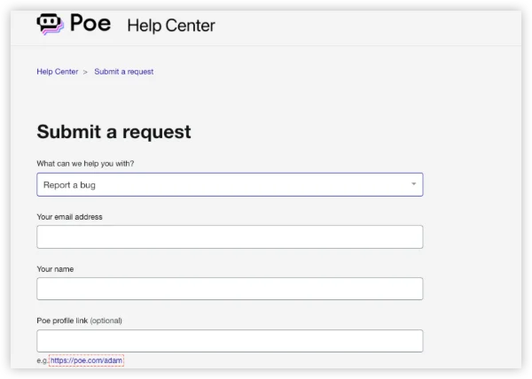 poe ai help center