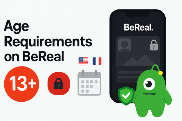 Возрастное ограничение на BeReal