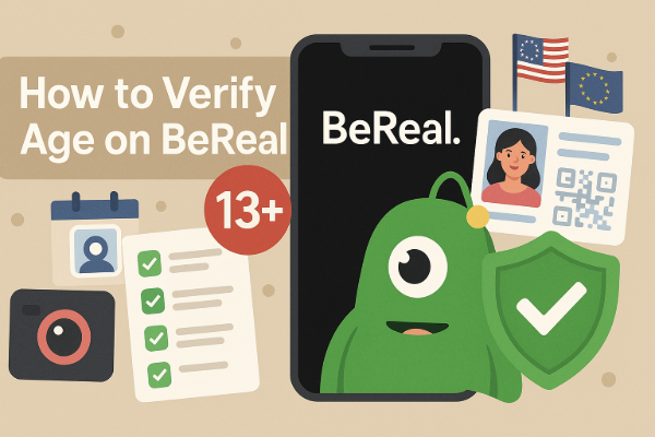 Как проверить возраст на BeReal