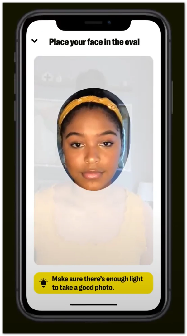 Camera verify age on yubo