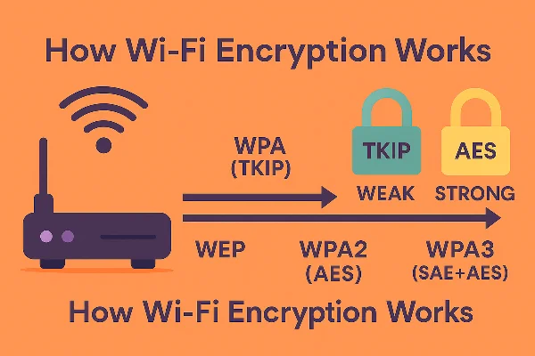 how wifi encryption works