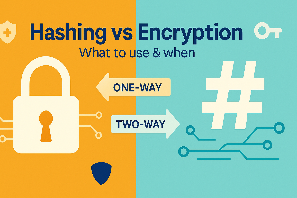 hashing vs encryption