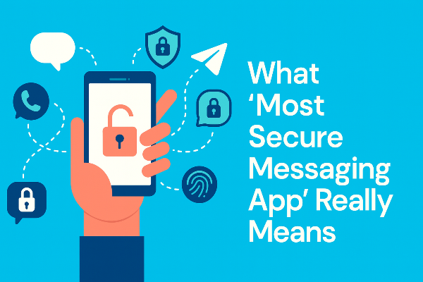 what most secure messaging app really means