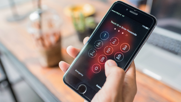 protect accounts while you change passcode
