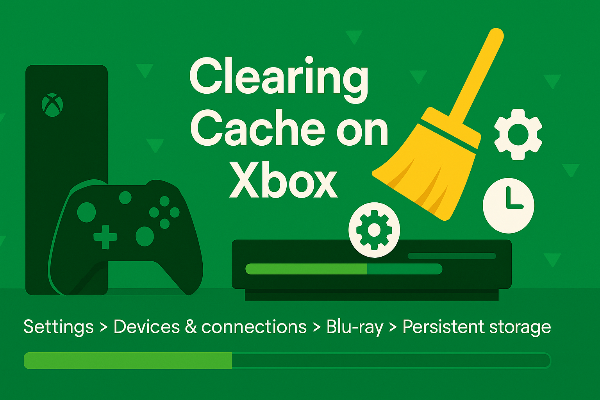 why clearing cache on xbox one