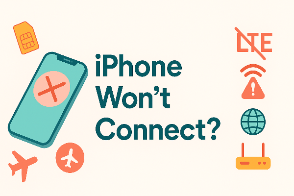 what is iphone no network connection