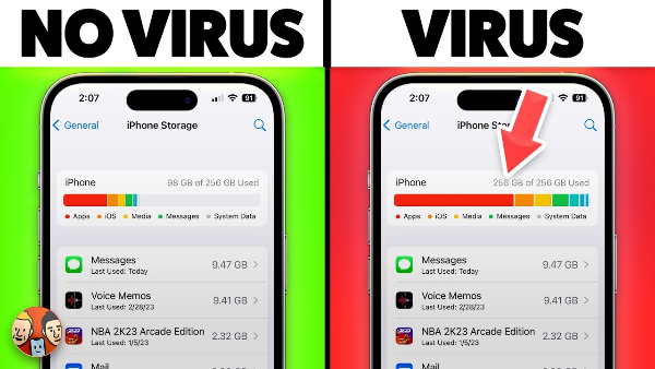 can iphone get virus