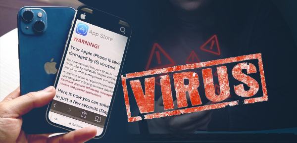 how iphone actually get infected