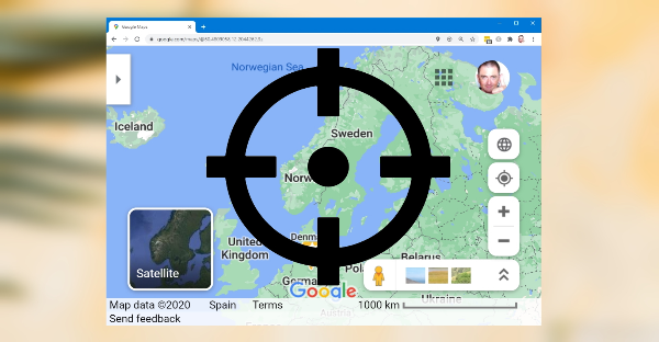 why change location on google chrome