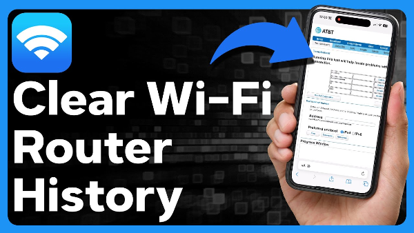 clear router's history