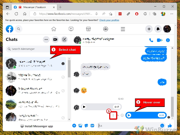 how to delete facebook messenger