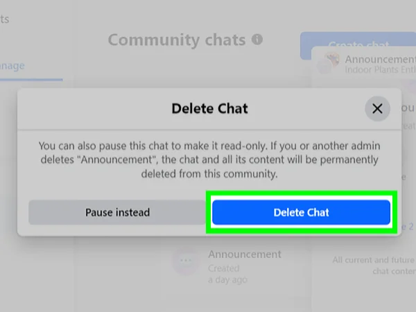 delete messenger messanges