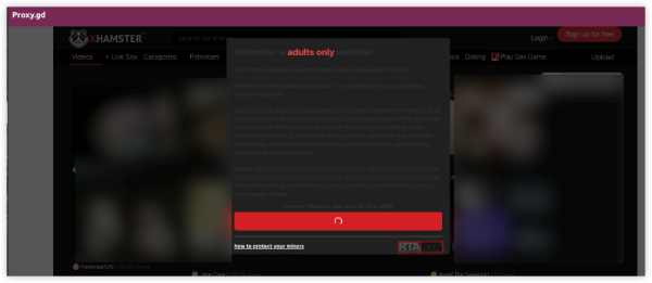 Free xHamster Web Proxy