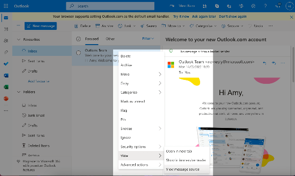 reason to inspect headers