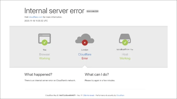 Cloudflare not working on Chrome
