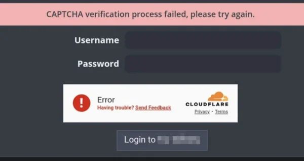 Why is Cloudflare verify not working