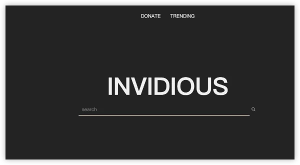 Use Invidious Frontends for web-based youtube
