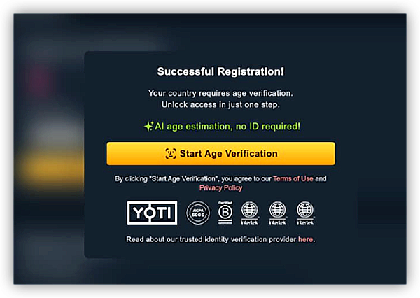 Document-Free Age Estimation at spankbang