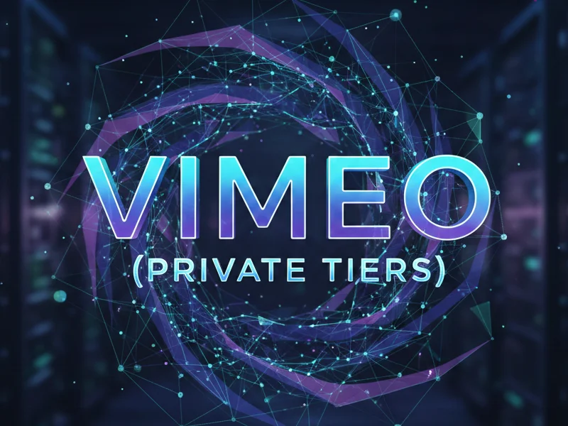 Vimeo (Private Tiers)