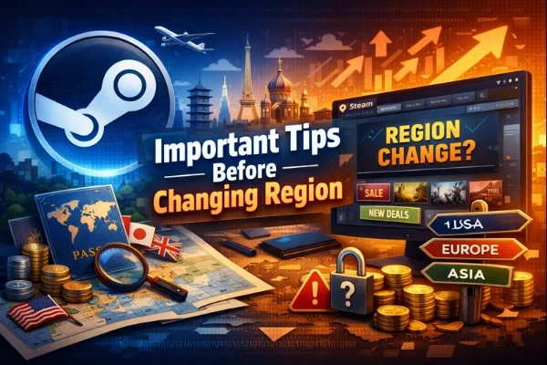 What you need to know before changing Steam region