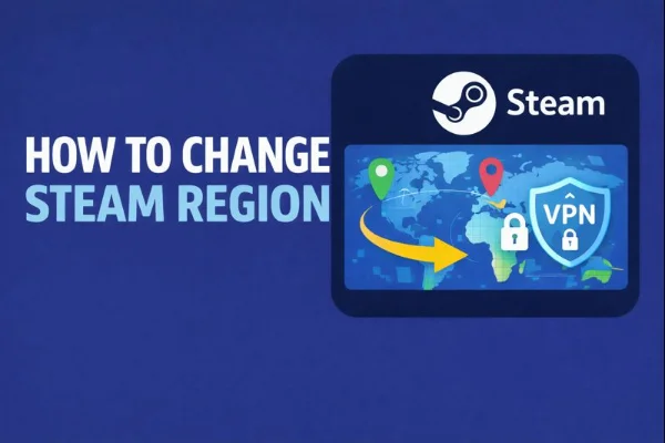 Change Steam region