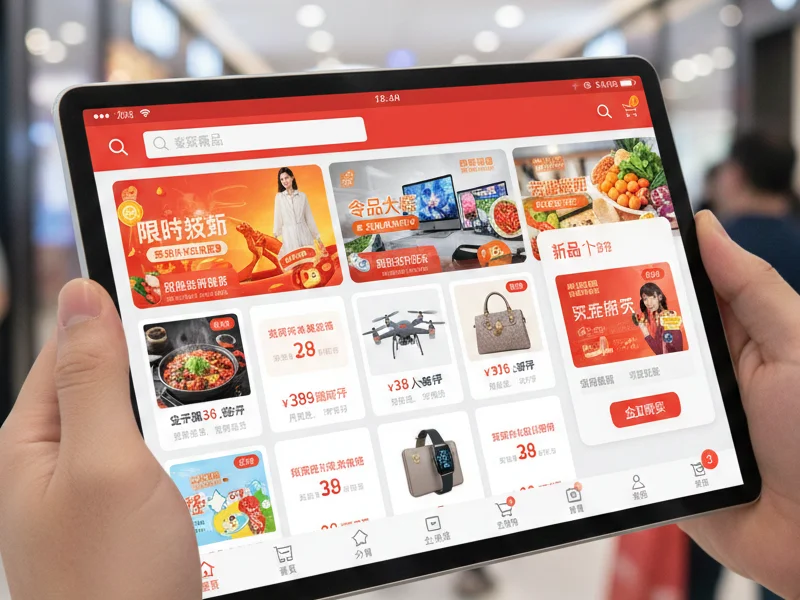 Chinese shopping app