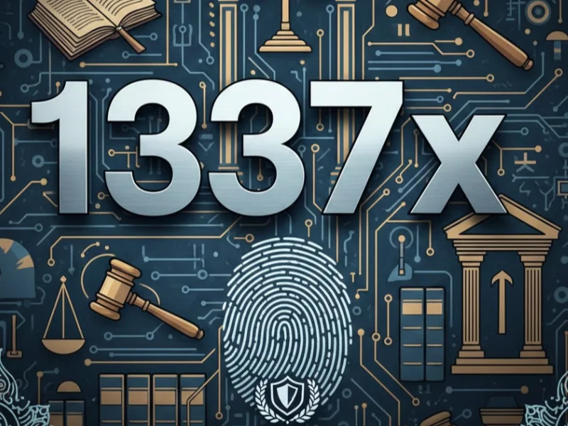 Is 1337x Legal
