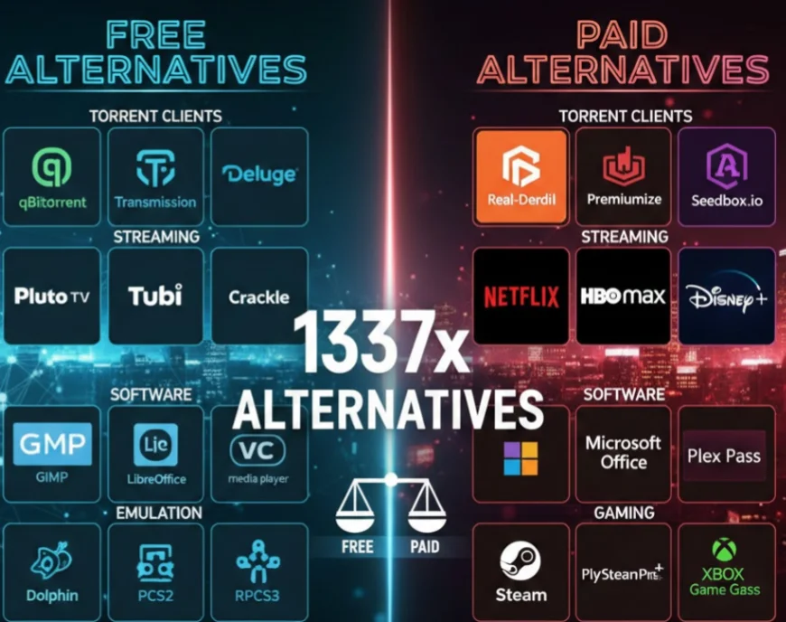 Alternatives to 1337x