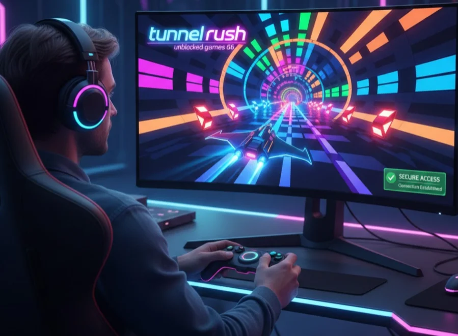 Access Tunnel Rush Unblocked Games 66 Safely