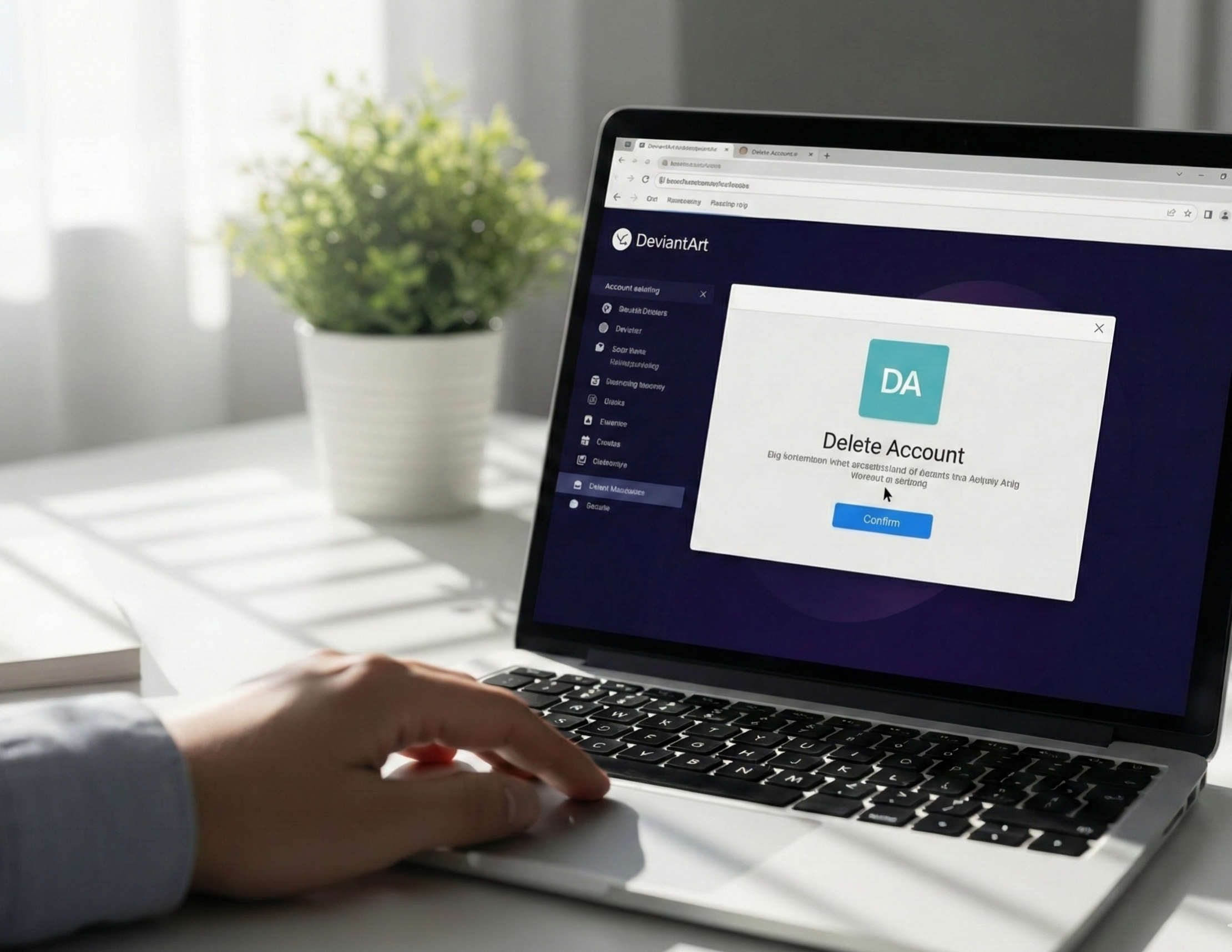 delete-deviantart-accoun