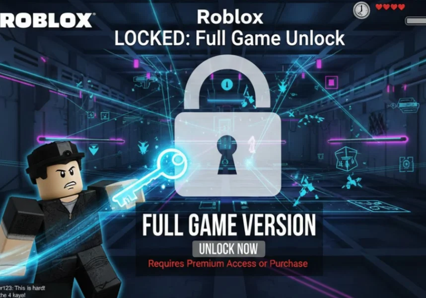 Unblock the Complete Roblox LOCKED Game