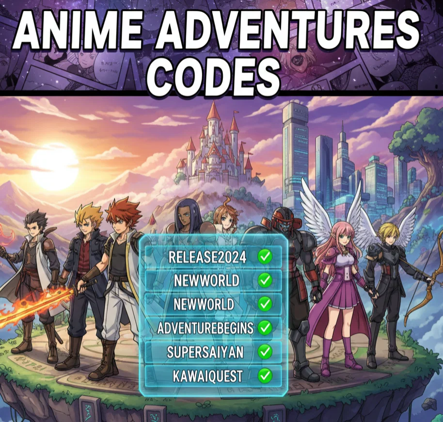Anime Adventures Codes