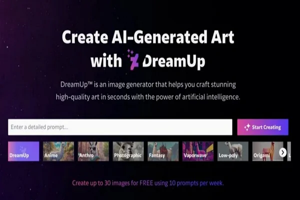 DeviantArt Dreamup AI