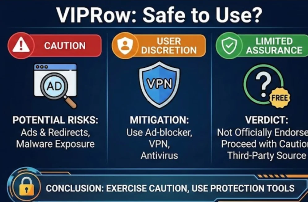 Is VIPRow Safe