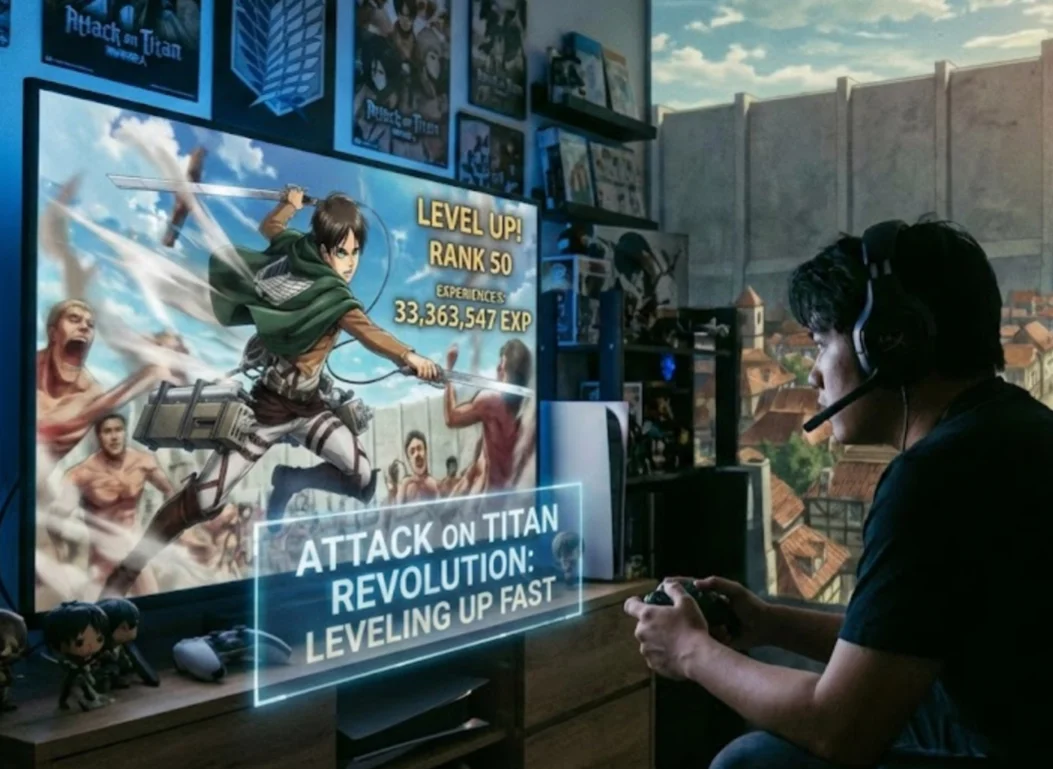 level up in attack on titan revolution