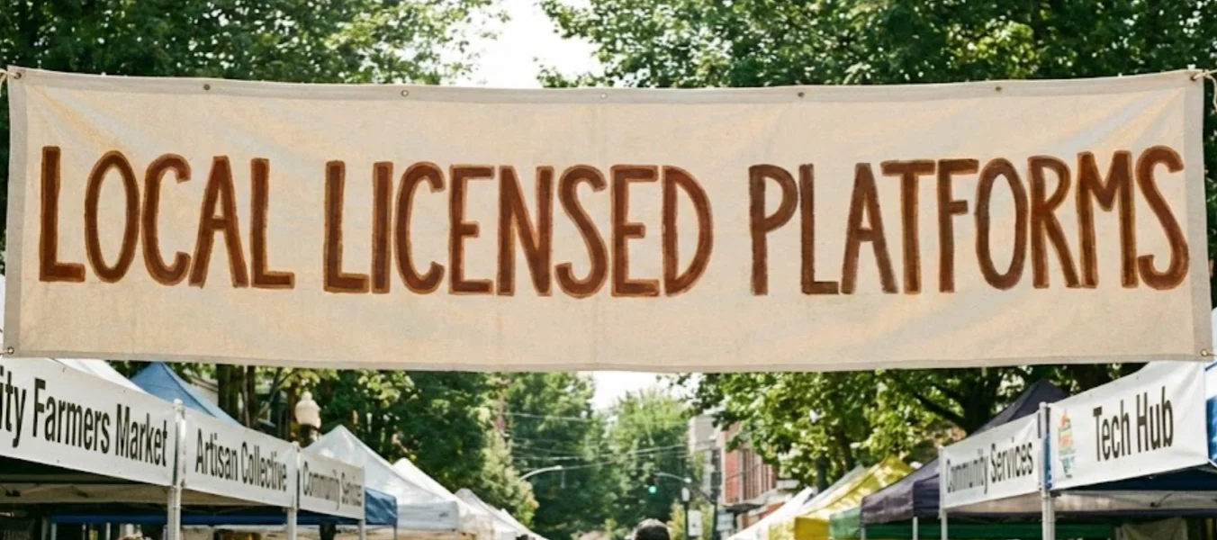 local licensed platforms