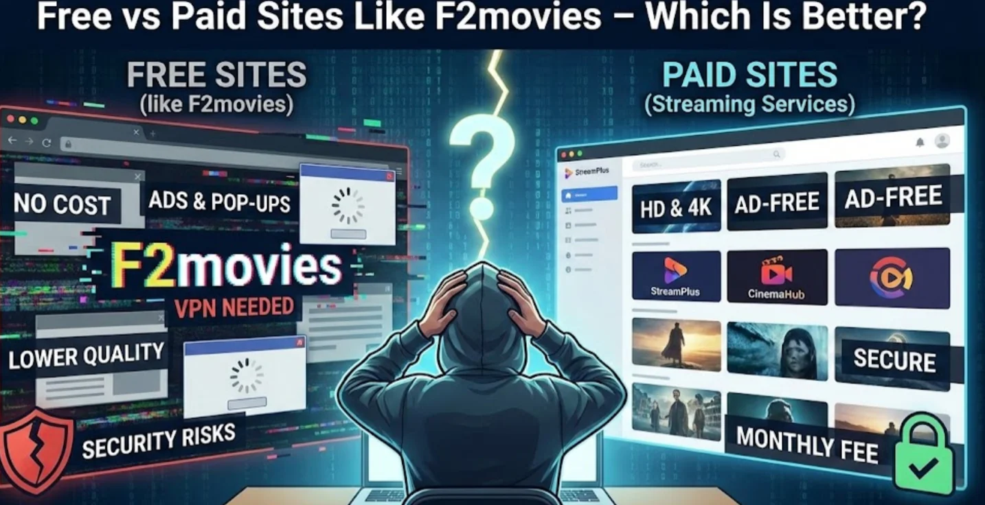 Free vs Paid Sites Like F2movies