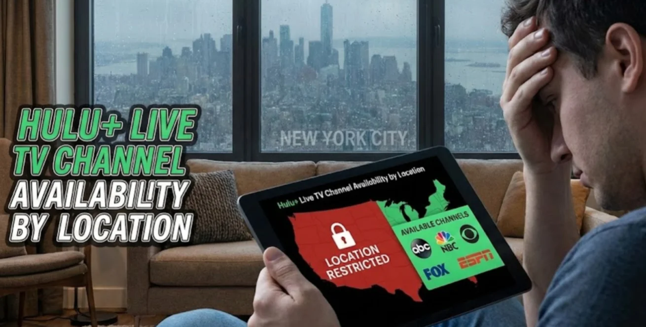 Hulu+ Live TV Channel Availability by Location