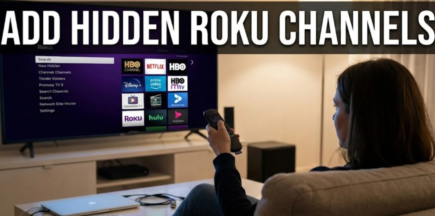Add Hidden Roku Channels