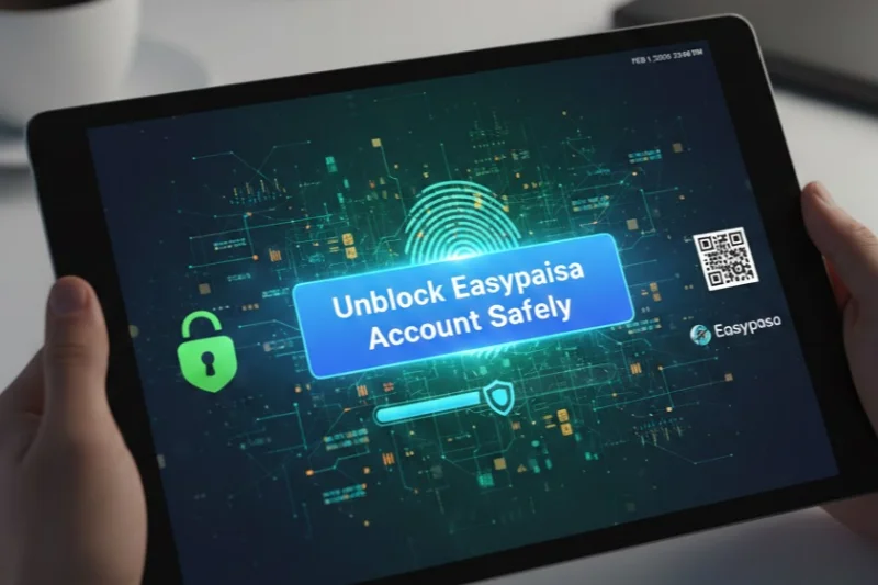 Unblock Easypaisa Account Safely