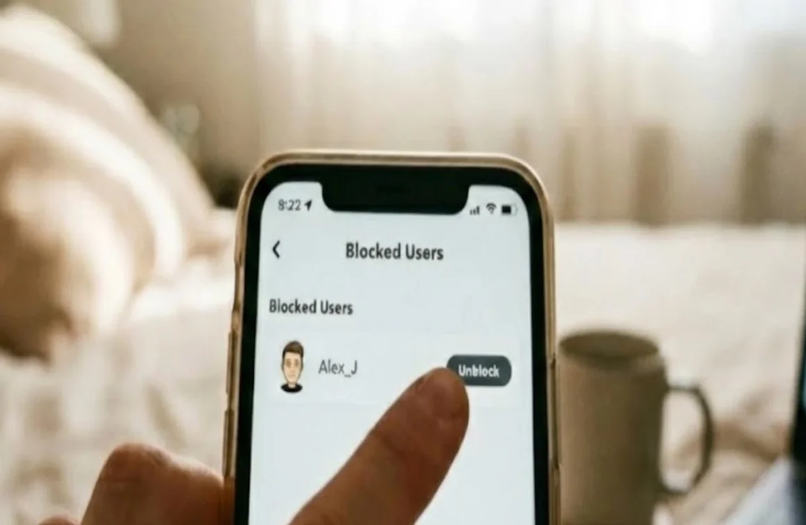 Unblock Someone on Snapchat