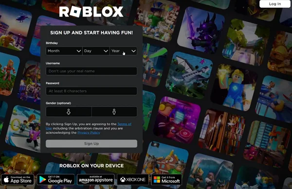 Roblox Login